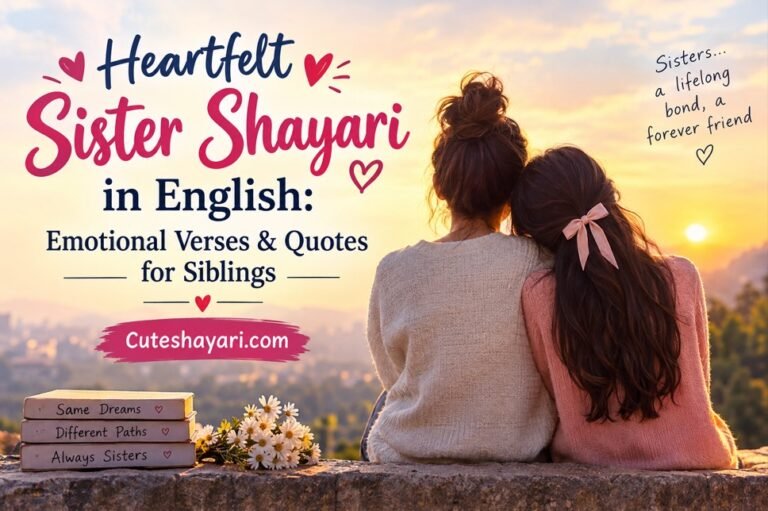 Sister Shayari in English